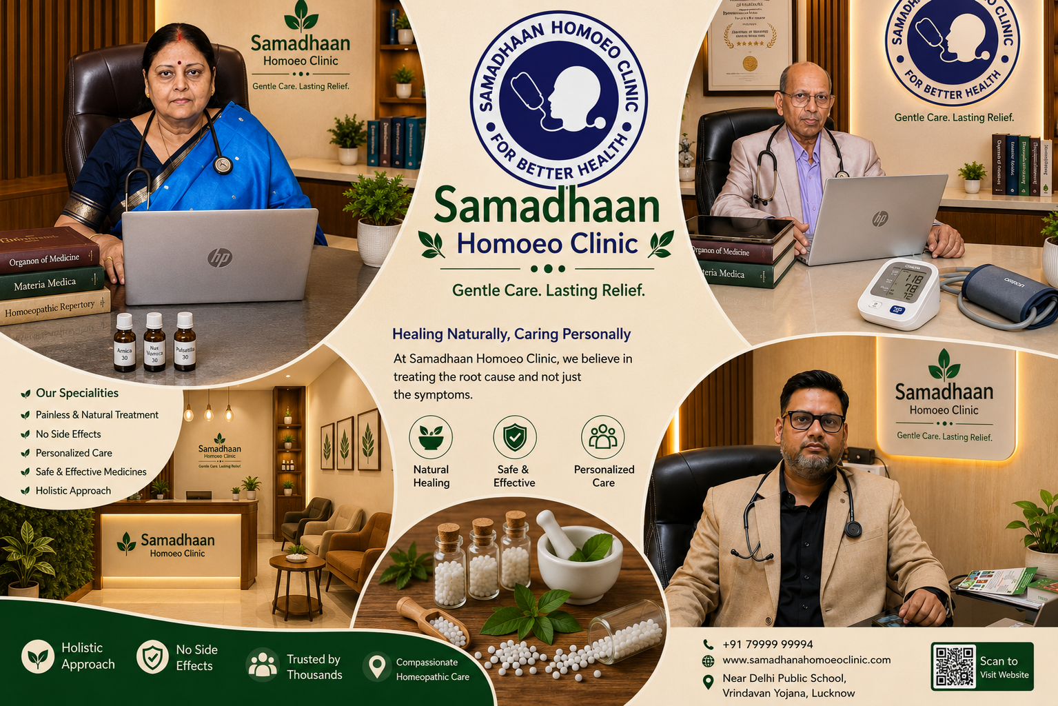 Meet Our Homeopathic Doctors | Samadhaan Homoeo Clinic